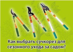 Як вибрати сучкорез для сезонного догляду за садом?